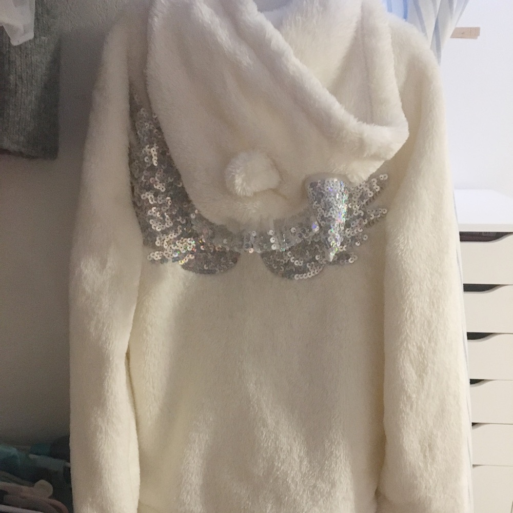 Zip Up Soft Unicorn Sweater